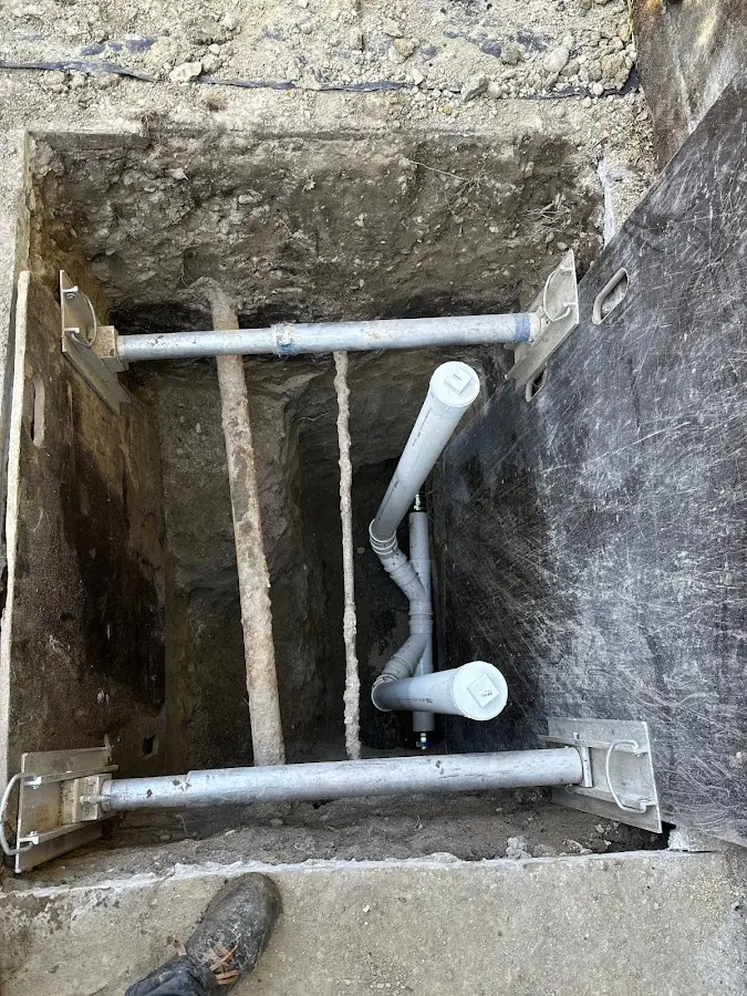 Experienced plumber completing Gas Line Repair work in Lynchburg